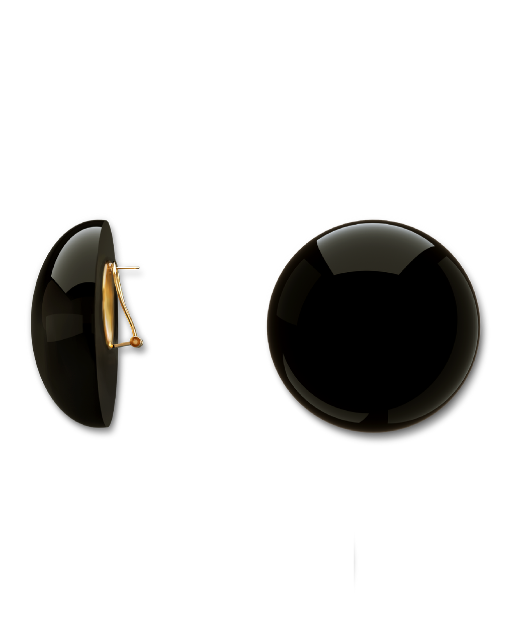 Miko Black Earring
